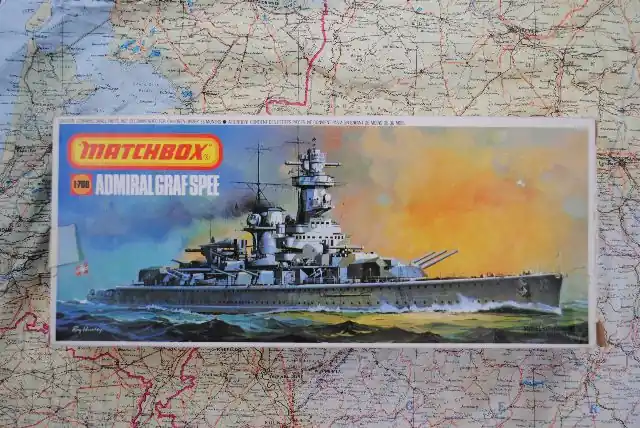 Uitverkoop Matchbox PK-40161 Admiral Graf Spee "German Pocket Battleship"